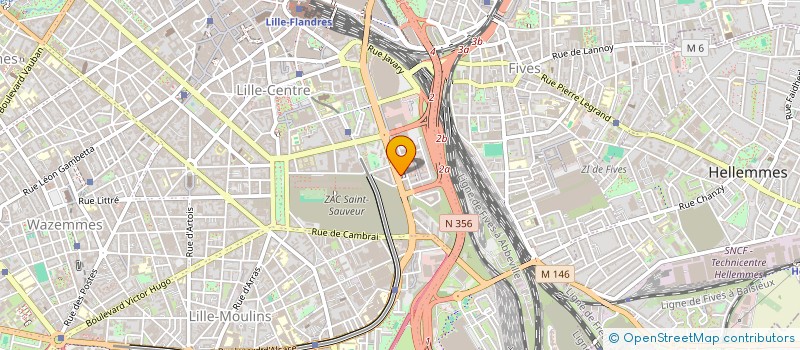 localisation de l'entreprise SUBCO à LILLE