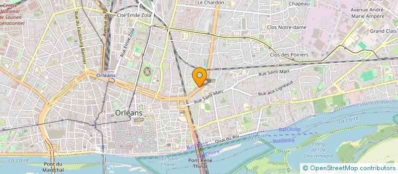localisation de l'entreprise SUBEO à ORLEANS