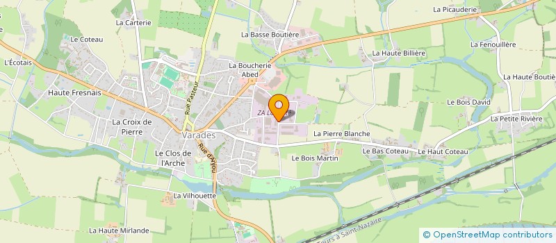 localisation de l'entreprise SUBEPA  LOIREAUXENCE