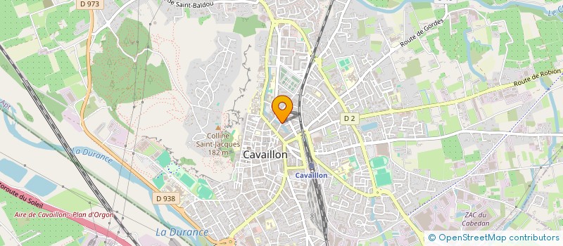 localisation de l'entreprise SUBERON PRESSE  CAVAILLON