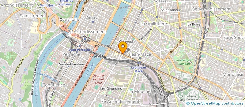 localisation de l'entreprise SUBERT  LYON