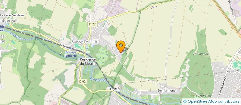 localisation de l'entreprise SUBEX  L'ISLE-ADAM