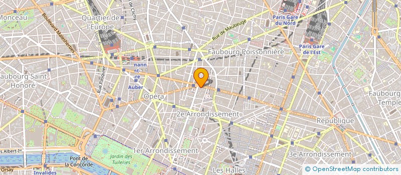 localisation de l'entreprise SUBGB  PARIS