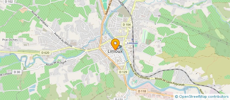 localisation de l'entreprise SUBIAS CASSANDRE  LIMOUX