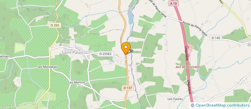 localisation de l'entreprise SUBILAUX  PLEINE-SELVE