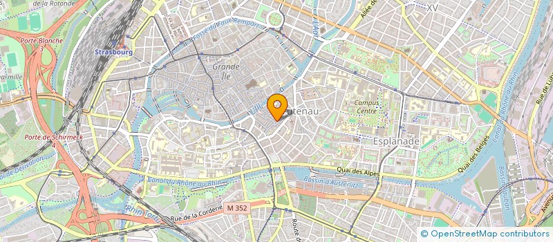 localisation de l'entreprise SUBITIS à STRASBOURG