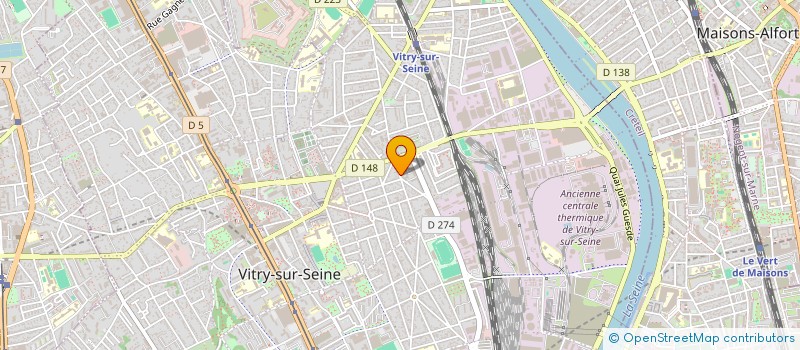 localisation de l'entreprise SUBITO PIZZA à VITRY-SUR-SEINE