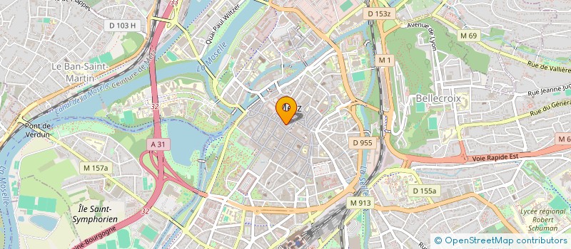 localisation de l'entreprise SUBJACK à METZ