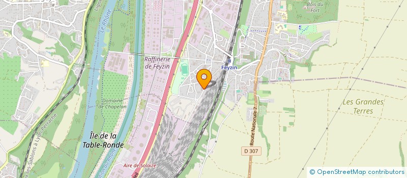 localisation de l'entreprise SUBLET DECOUPE ASSEMBLAGE SOUDES à FEYZIN