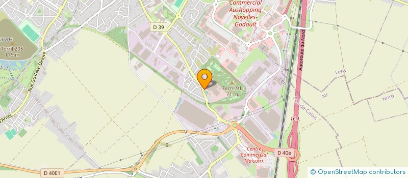 localisation de l'entreprise SUBLIACTION à HENIN-BEAUMONT