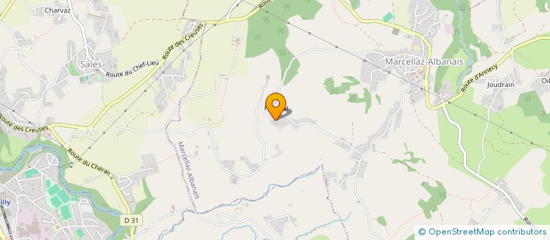 localisation de l'entreprise SUBLICA  MARCELLAZ-ALBANAIS