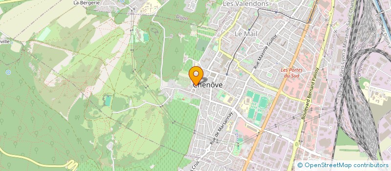 localisation de l'entreprise SUBLIERE  CHENOVE