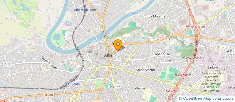 localisation de l'entreprise SUBLIM' AILLEURS à ALBI