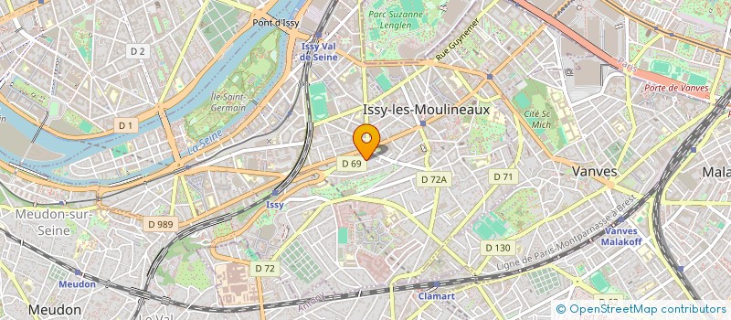 localisation de l'entreprise SUBLIM'AIR à ISSY-LES-MOULINEAUX