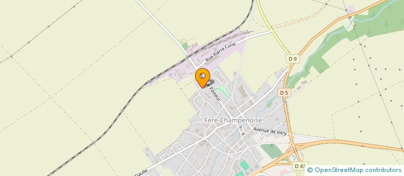 localisation de l'entreprise SUBLIM'GRAV  FERE-CHAMPENOISE