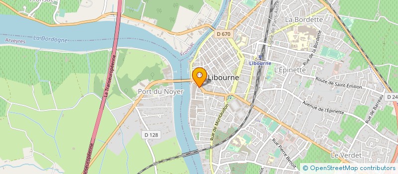 localisation de l'entreprise SUBLIM'MOI à LIBOURNE