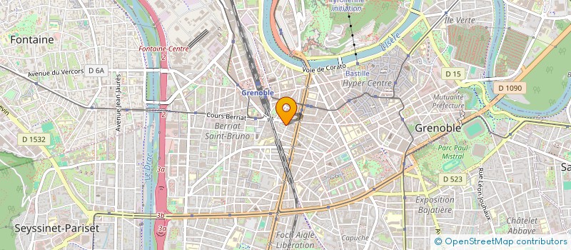 localisation de l'entreprise SUBLIMAGE  GRENOBLE