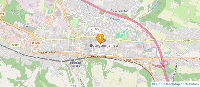 localisation de l'entreprise SUBLIME à BOURGOIN-JALLIEU