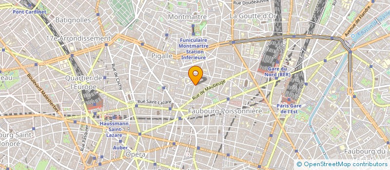 localisation de l'entreprise SUBLIME à PARIS