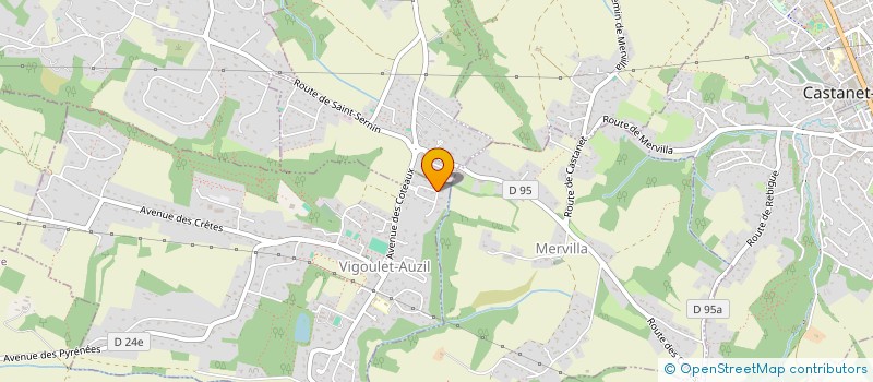 localisation de l'entreprise SUBLIME-ART  VIGOULET-AUZIL