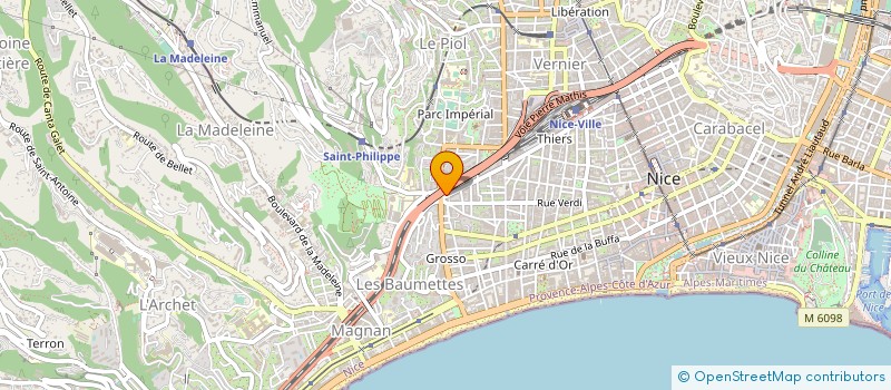 localisation de l'entreprise SUBLIME AUTO à NICE