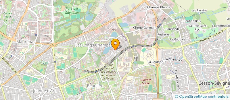 localisation de l'entreprise SUBLIME BAZAR  RENNES