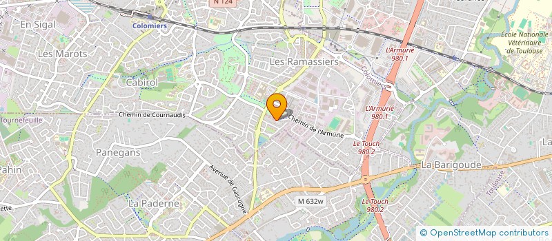 localisation de l'entreprise SUBLIME JEWELS à COLOMIERS