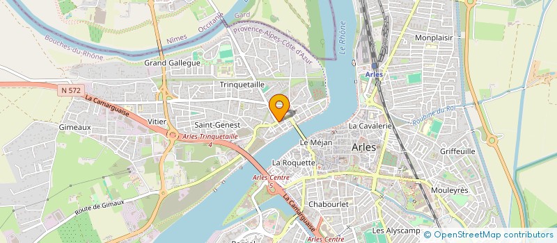 localisation de l'entreprise SUBLIME LASER  ARLES