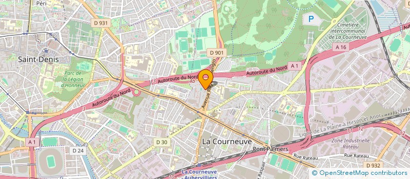 localisation de l'entreprise SUBLIME MARKET à LA COURNEUVE