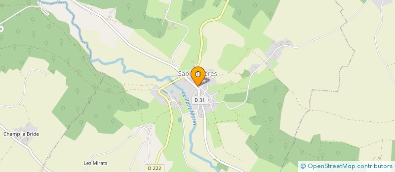 localisation de l'entreprise SUBLIME MENAGE  SABLONNIERES