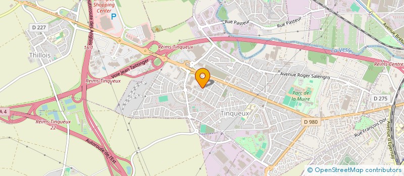 localisation de l'entreprise SUBLIME UNIVERS POUR TOUTOU  TINQUEUX