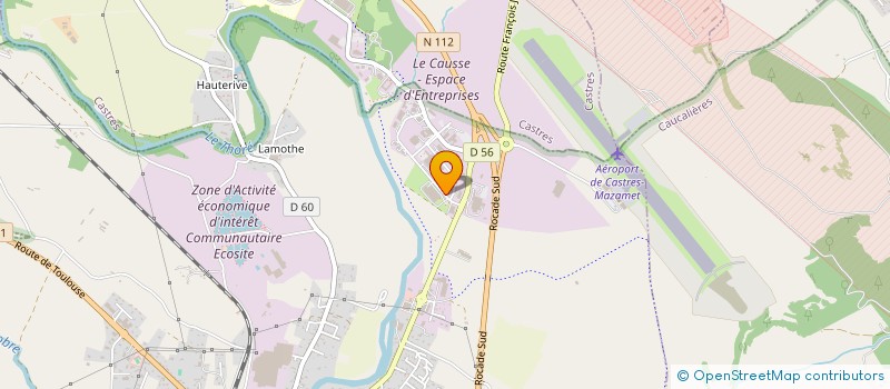 localisation de l'entreprise SUBLIMES  LABRUGUIERE