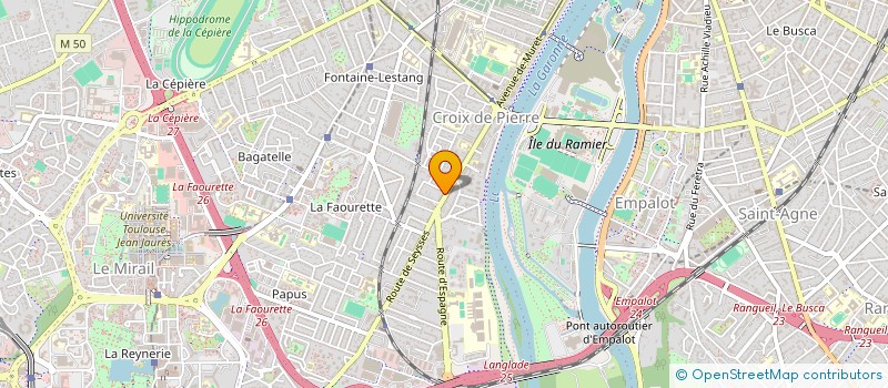 localisation de l'entreprise SUBLIMICIL à TOULOUSE
