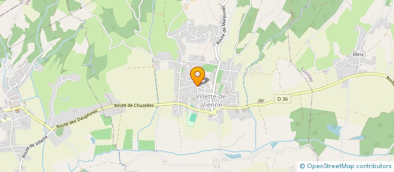 localisation de l'entreprise SUBLIMIMMO  VILLETTE-DE-VIENNE