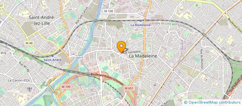 localisation de l'entreprise SUBLIMIUS à LA MADELEINE