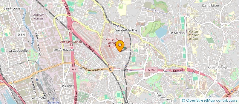localisation de l'entreprise SUBLIMMO à MARSEILLE