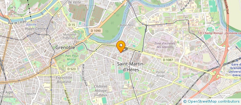 localisation de l'entreprise SUBLIMMO  SAINT-MARTIN-D'HERES