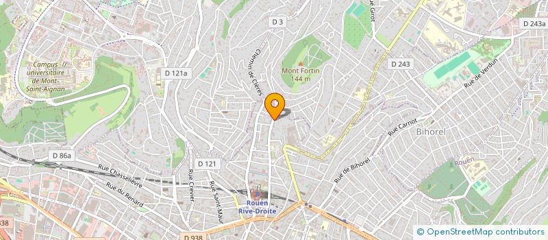 localisation de l'entreprise SUBLIMMO à ROUEN