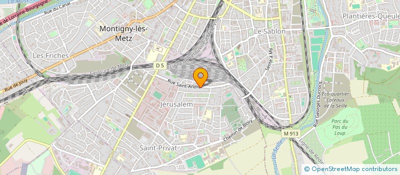 localisation de l'entreprise SUBLIMMO à MONTIGNY-LES-METZ