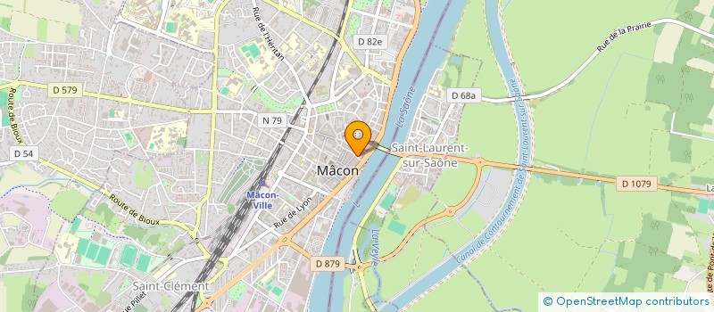 localisation de l'entreprise SUBLISSIMA à MACON