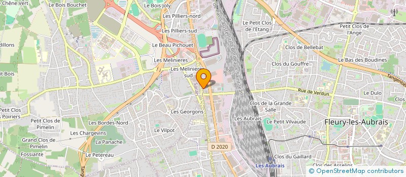 localisation de l'entreprise SUBLISSIME à FLEURY LES AUBRAIS