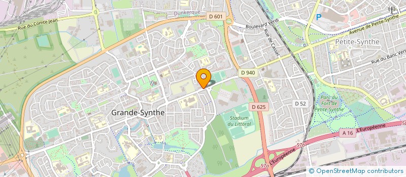 localisation de l'entreprise SUBLITTORAL à GRANDE-SYNTHE