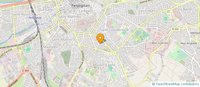 localisation de l'entreprise SUBMARINA66  PERPIGNAN