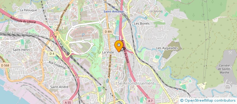 localisation de l'entreprise SUBMARINE CABLE CONSULTING à MARSEILLE
