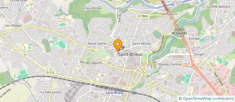 localisation de l'entreprise SUBMARTRAY à SAINT-BRIEUC