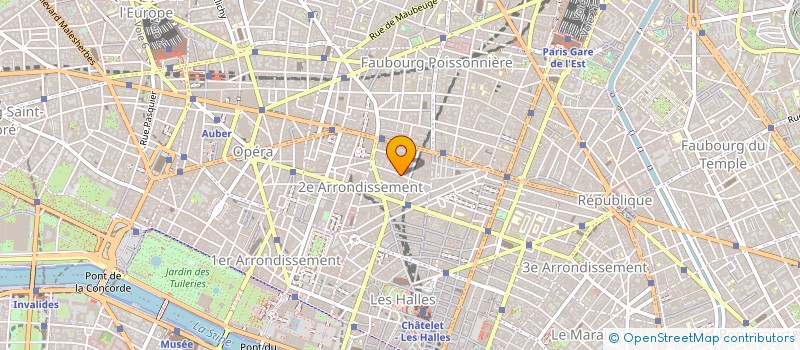 localisation de l'entreprise SUBMERGENCE SARL à PARIS