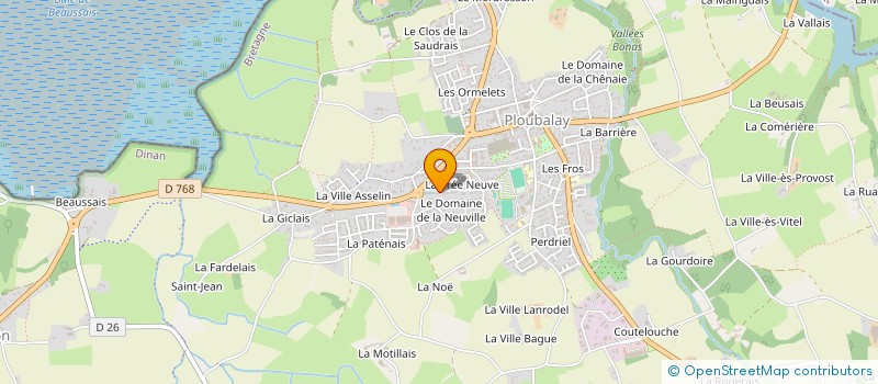 localisation de l'entreprise SUBMERGES  BEAUSSAIS-SUR-MER