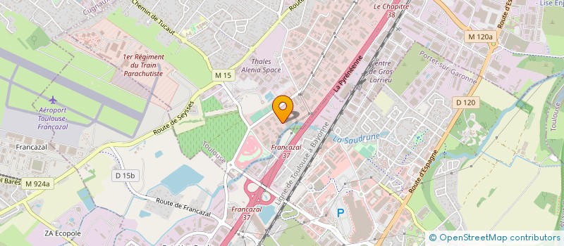 localisation de l'entreprise SUBRA MEDICAL à TOULOUSE