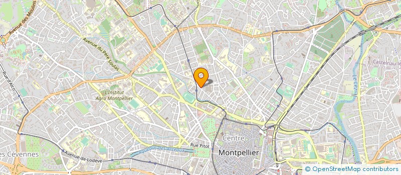 localisation de l'entreprise SUBRA-NOUGUIER à MONTPELLIER