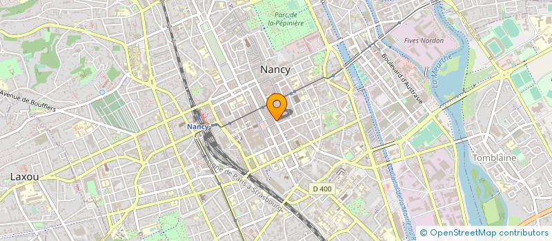 localisation de l'entreprise SUBREM à NANCY